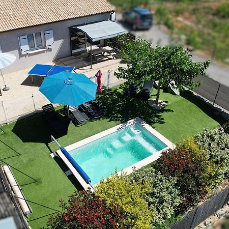 En Ardeche, Gite L'Odyssee Climatise Avec Sa Piscine Privee Et Chauffee Joyeuse Buitenkant foto