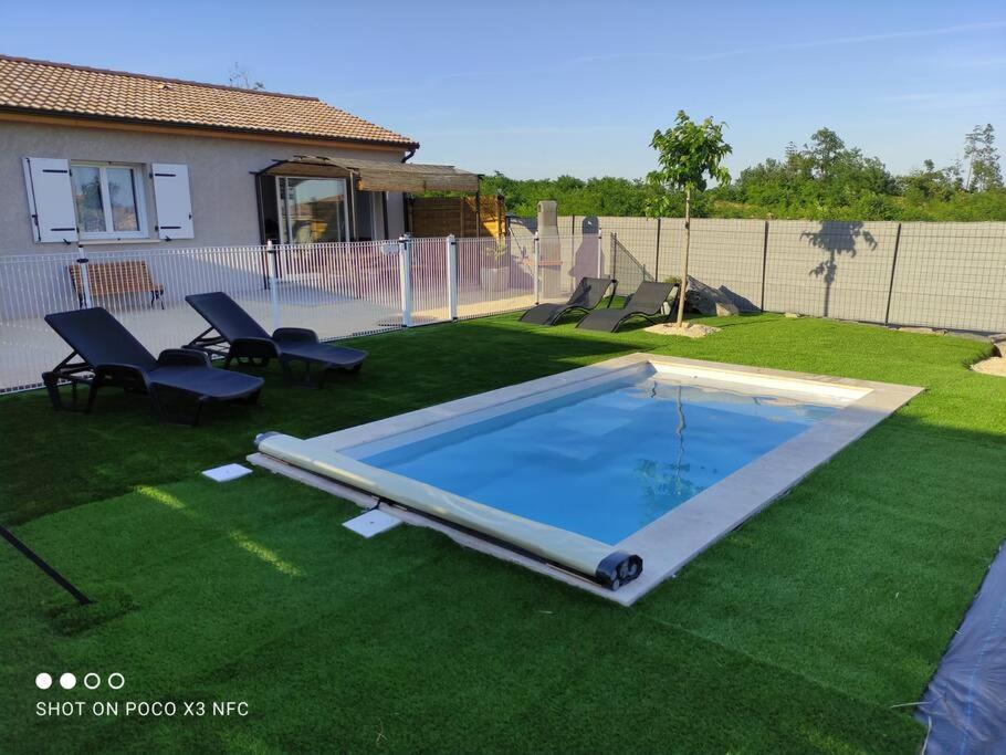 En Ardeche, Gite L'Odyssee Climatise Avec Sa Piscine Privee Et Chauffee Joyeuse Buitenkant foto