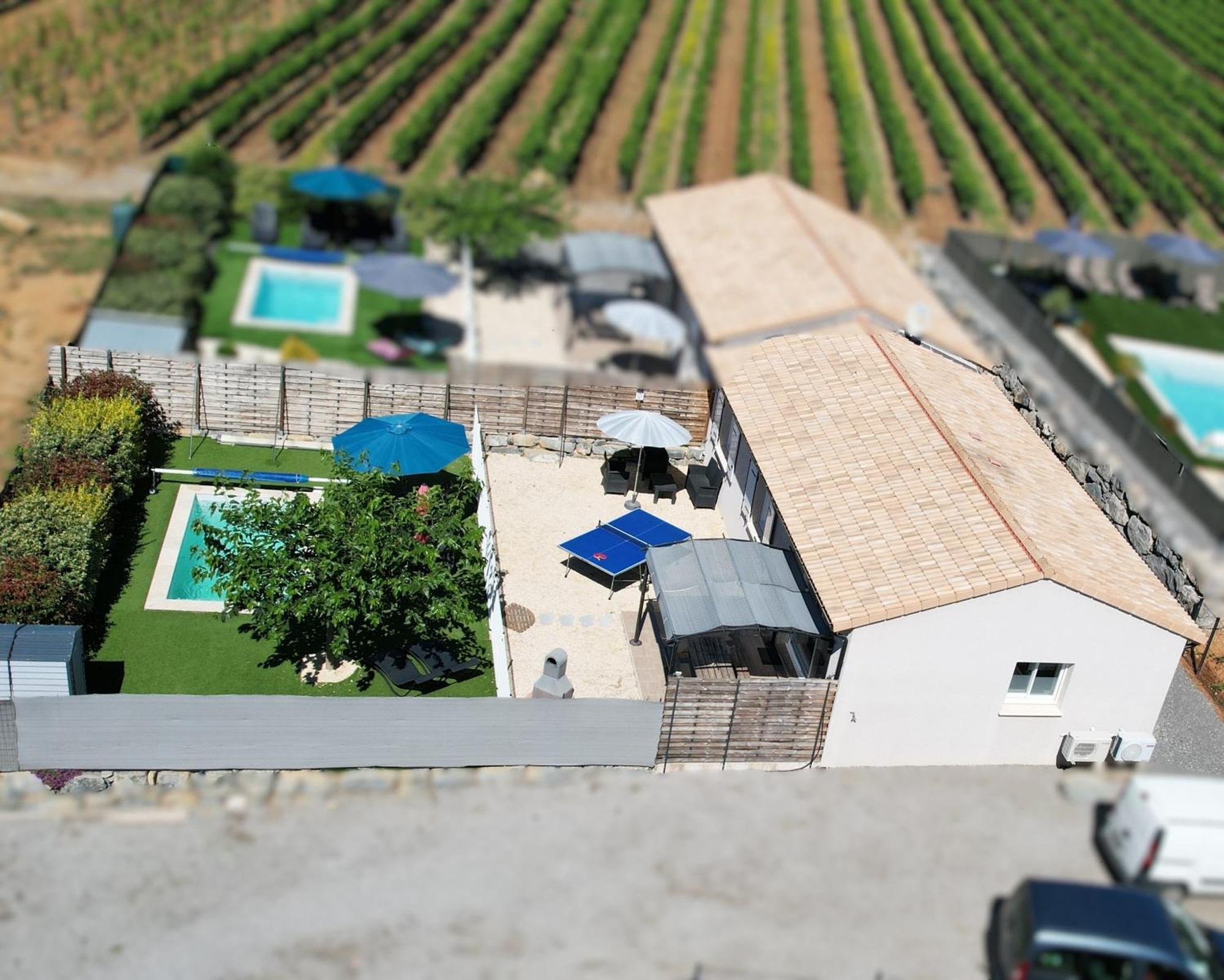 En Ardeche, Gite L'Odyssee Climatise Avec Sa Piscine Privee Et Chauffee Joyeuse Buitenkant foto