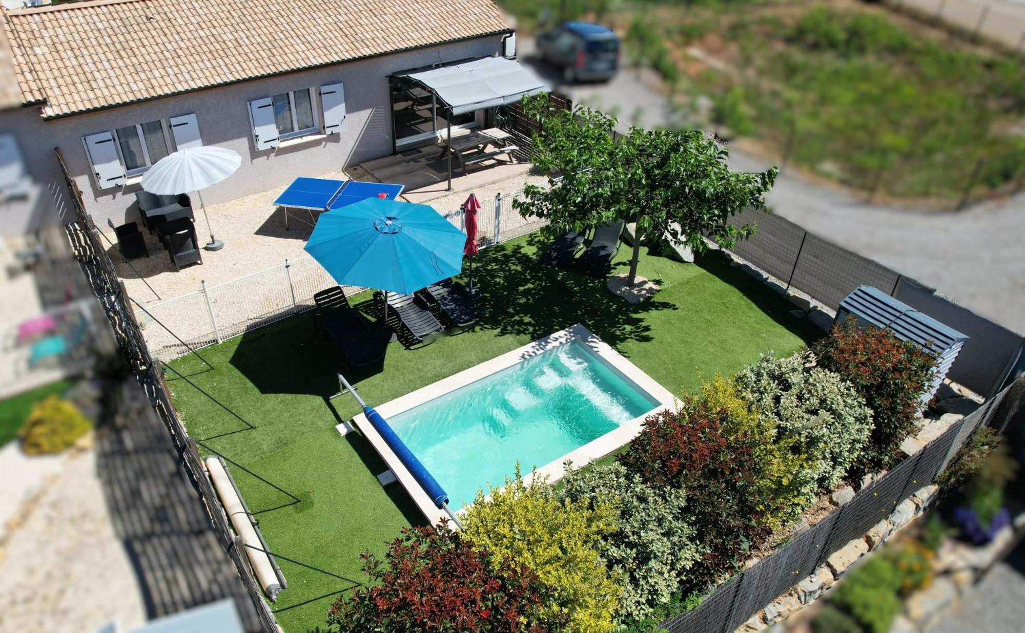 En Ardeche, Gite L'Odyssee Climatise Avec Sa Piscine Privee Et Chauffee Joyeuse Buitenkant foto