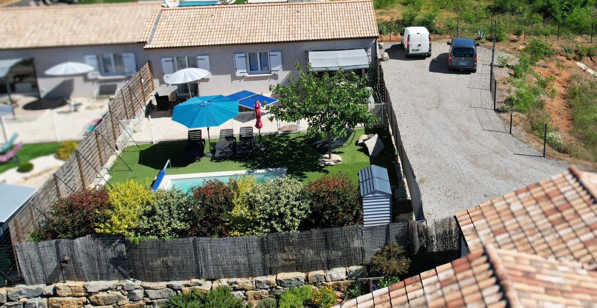 En Ardeche, Gite L'Odyssee Climatise Avec Sa Piscine Privee Et Chauffee Joyeuse Buitenkant foto